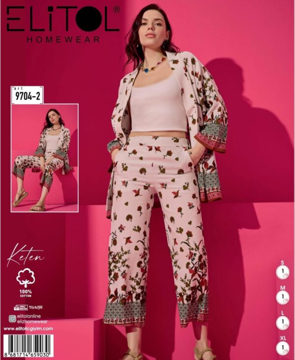 Homewear 2 Pieces En Laine – Image 2