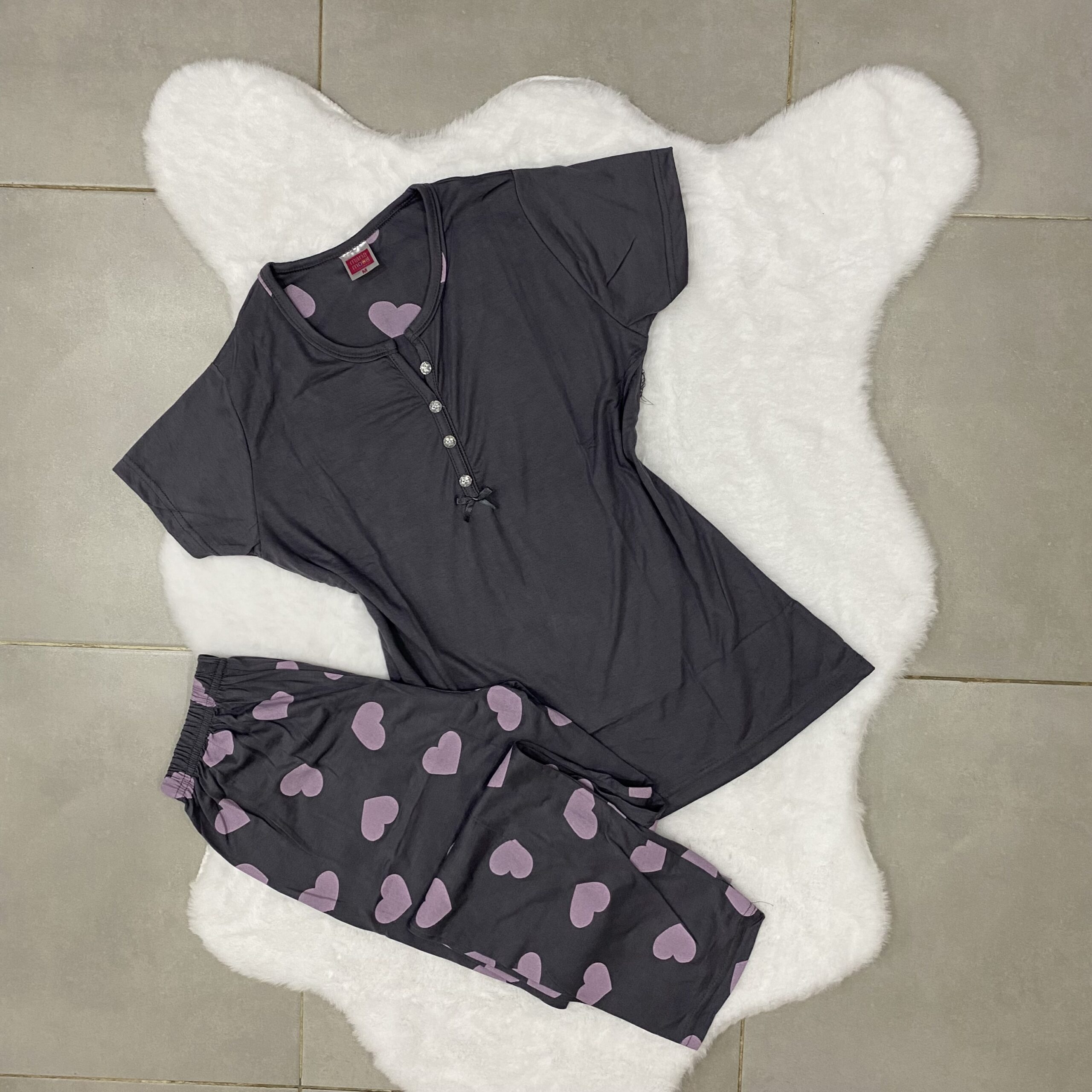 Pyjama Stil Moda Grise 22