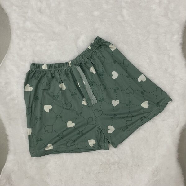 Short Cœurs Blanc