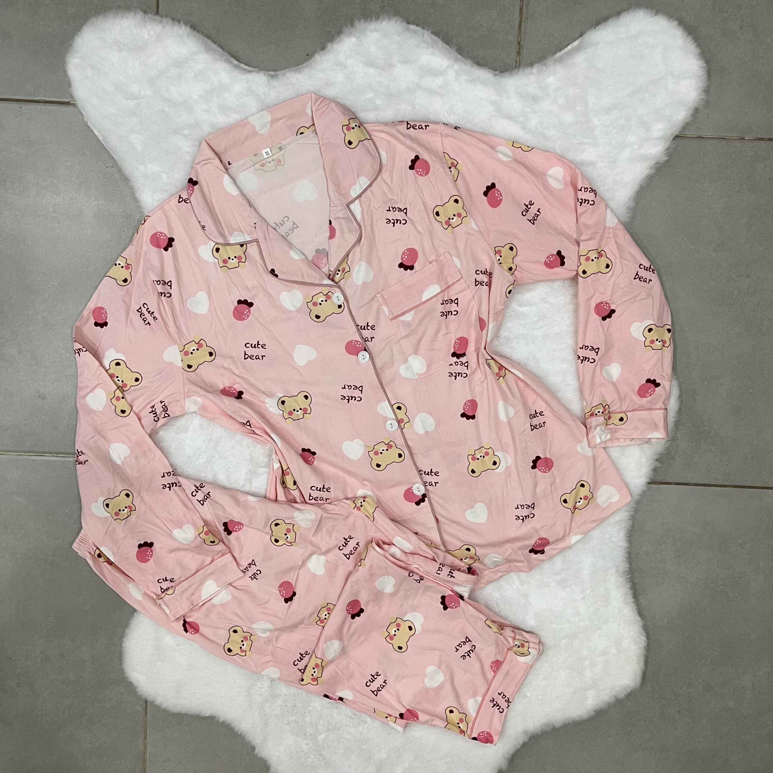 Pyjama A Boutons Hong Nie 2