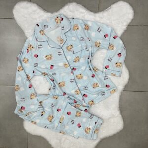 Pyjama A Boutons Hong Nie 1