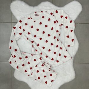 Pyjama Cœur Blanc