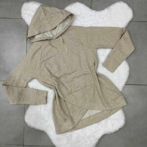 Pull tunique à capuche 1