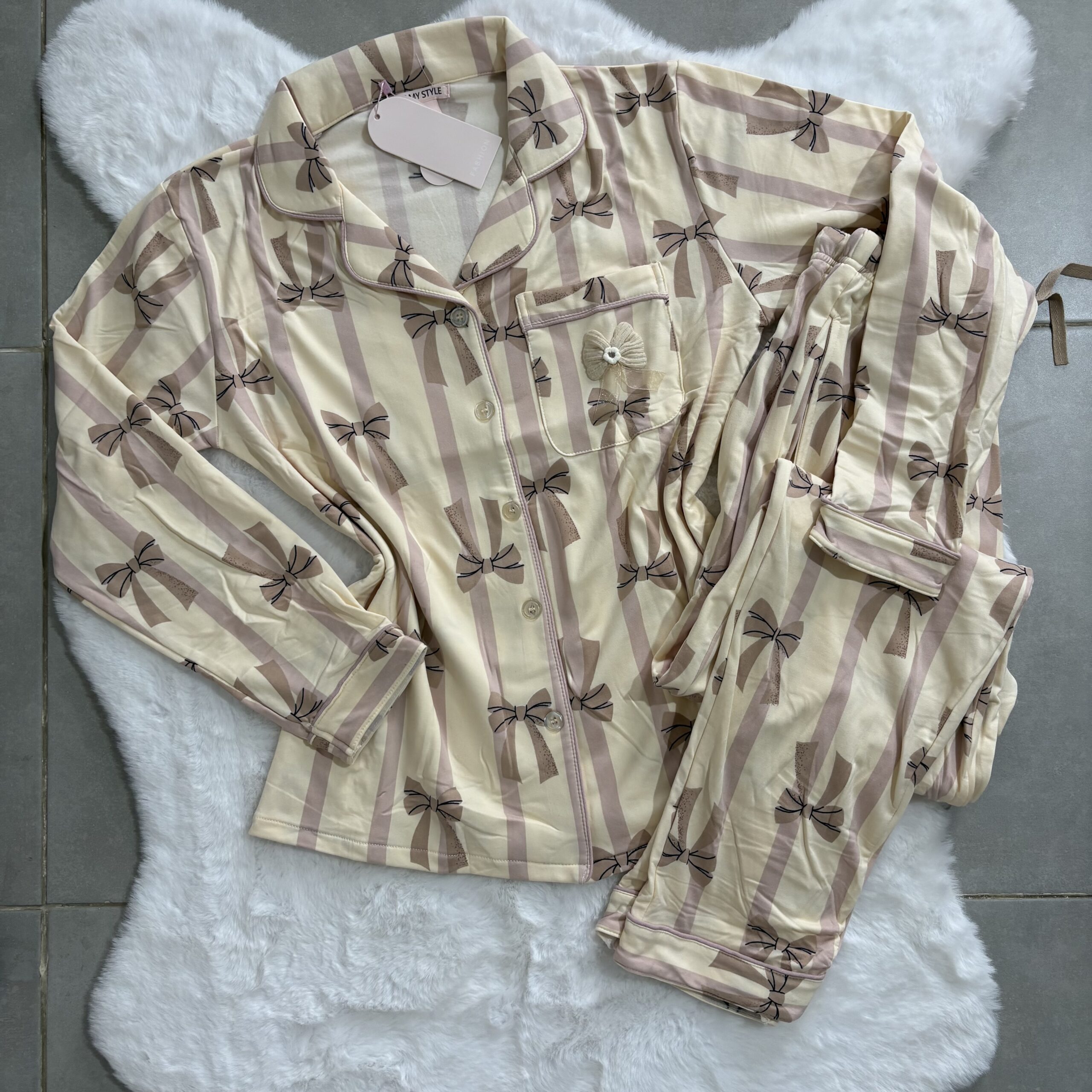 Pyjama Pm A Boutons 2851
